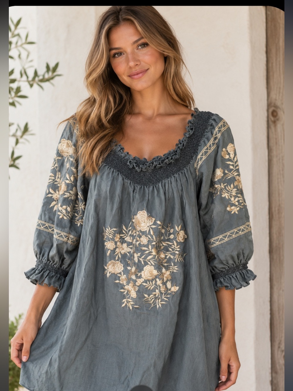 Zara Soft Denim Dress
